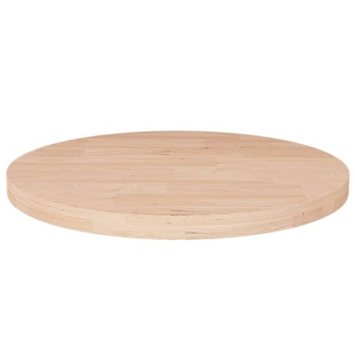 Solid wood oak - round, top