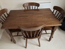 Solid Wood Dining Table and