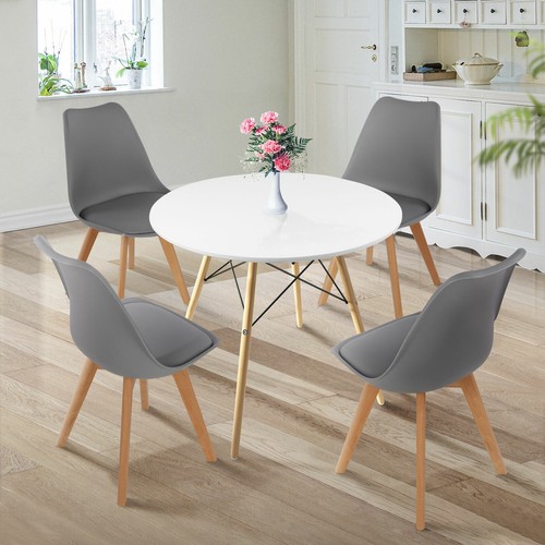 80cm round dining - table, +