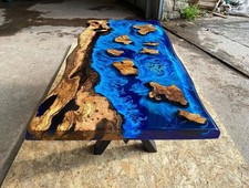 Handmade Blue Epoxy River