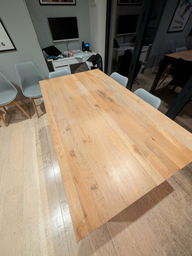 Oak dining table 160cm x - oak,