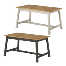 Large Dining Table in Black or