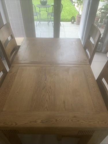 Extendable seater solid - 4-6,